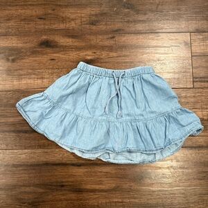 GAP Soft Blue Drawstring Skirt
